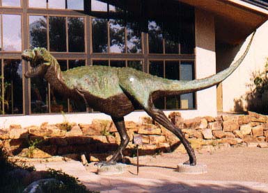 Albertosaurus model